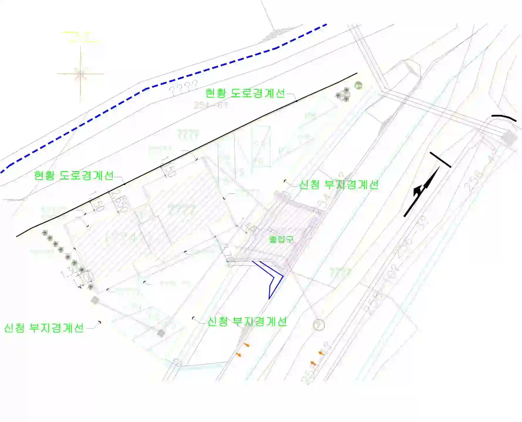 송학타운빌리지 A동 배치도 이미지